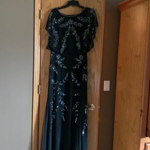 Brand new with tags size 12 black evening gown